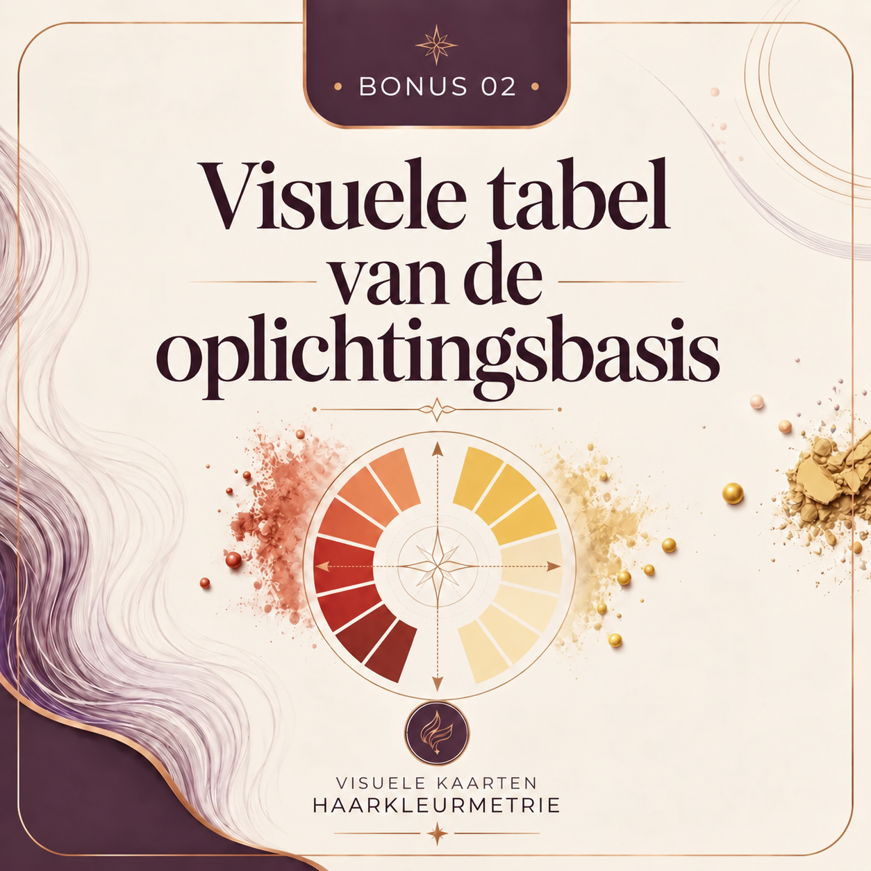 Visuele Tabel Onderliggend Pigment