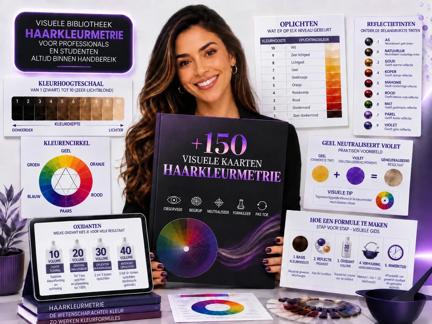 De visuele colorimetrie-bibliotheek die pro's en studenten altijd raadplegen