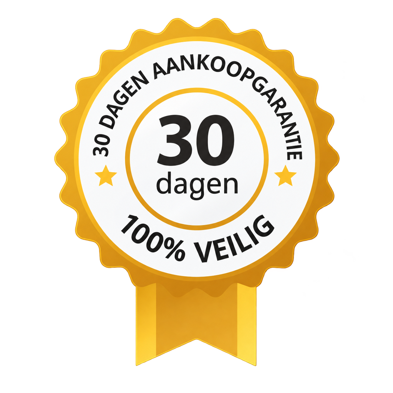 Aankoopgarantie - 30 dagen, 100% veilig