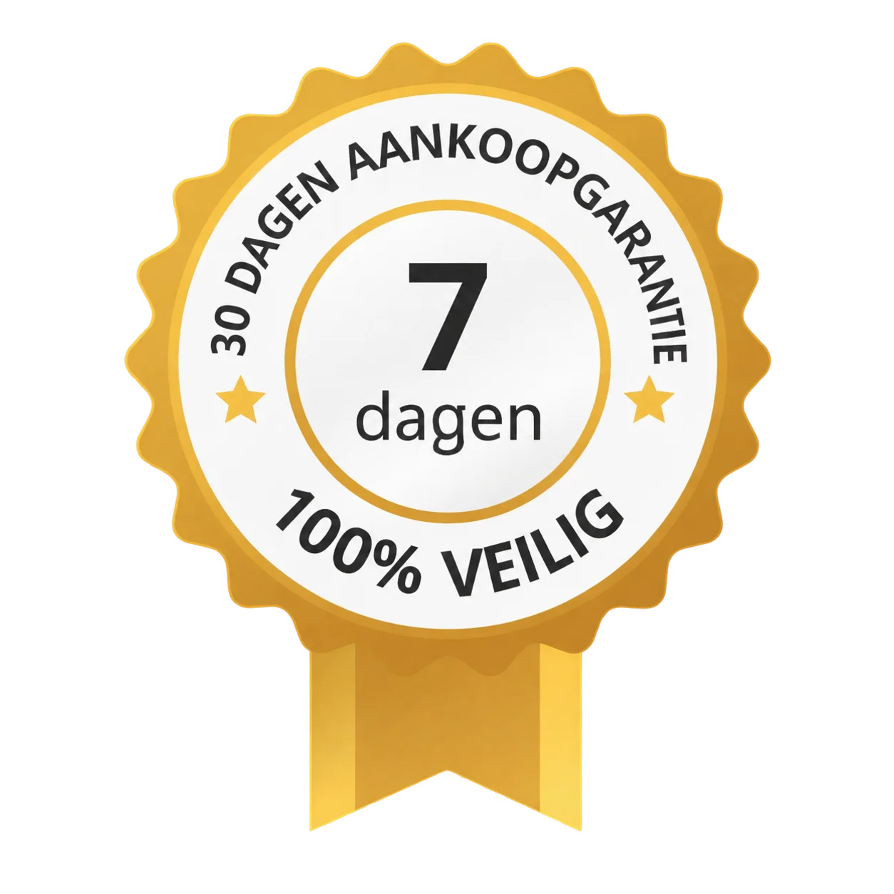 Aankoopgarantie - 30 dagen, 100% veilig